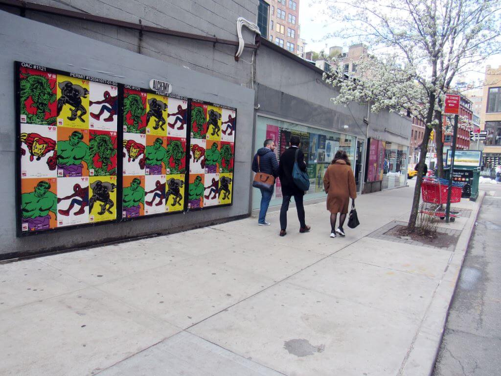 Campaña de Wild Posting® en la calle #14