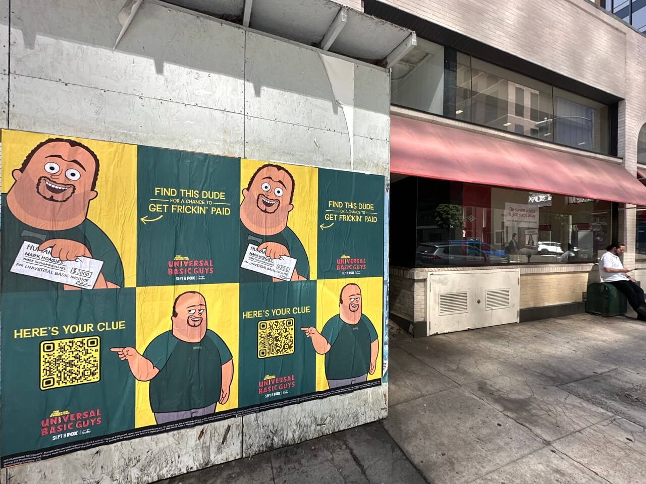 Campaña de Wild Posting® en la calle #13